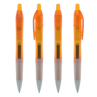 Transparent Orange/ Transparent Orange/ Schwarze Tinte